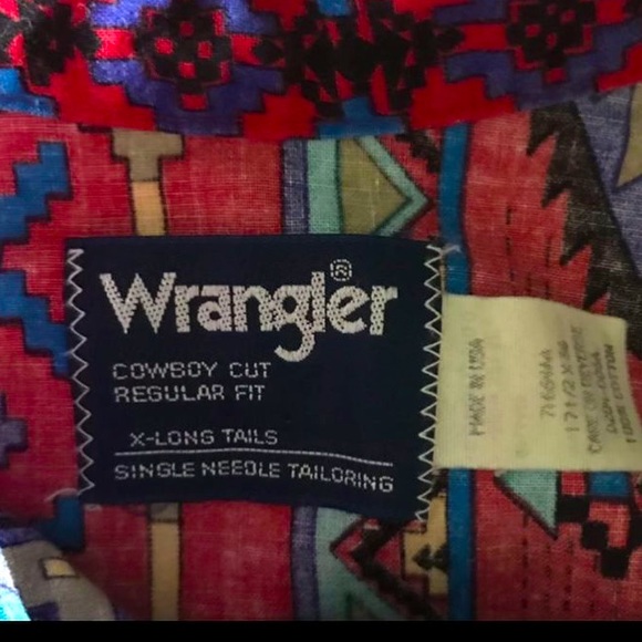 Vintage Wrangler Men’s Cowboy Cut Brush Popper. - Picture 4 of 5